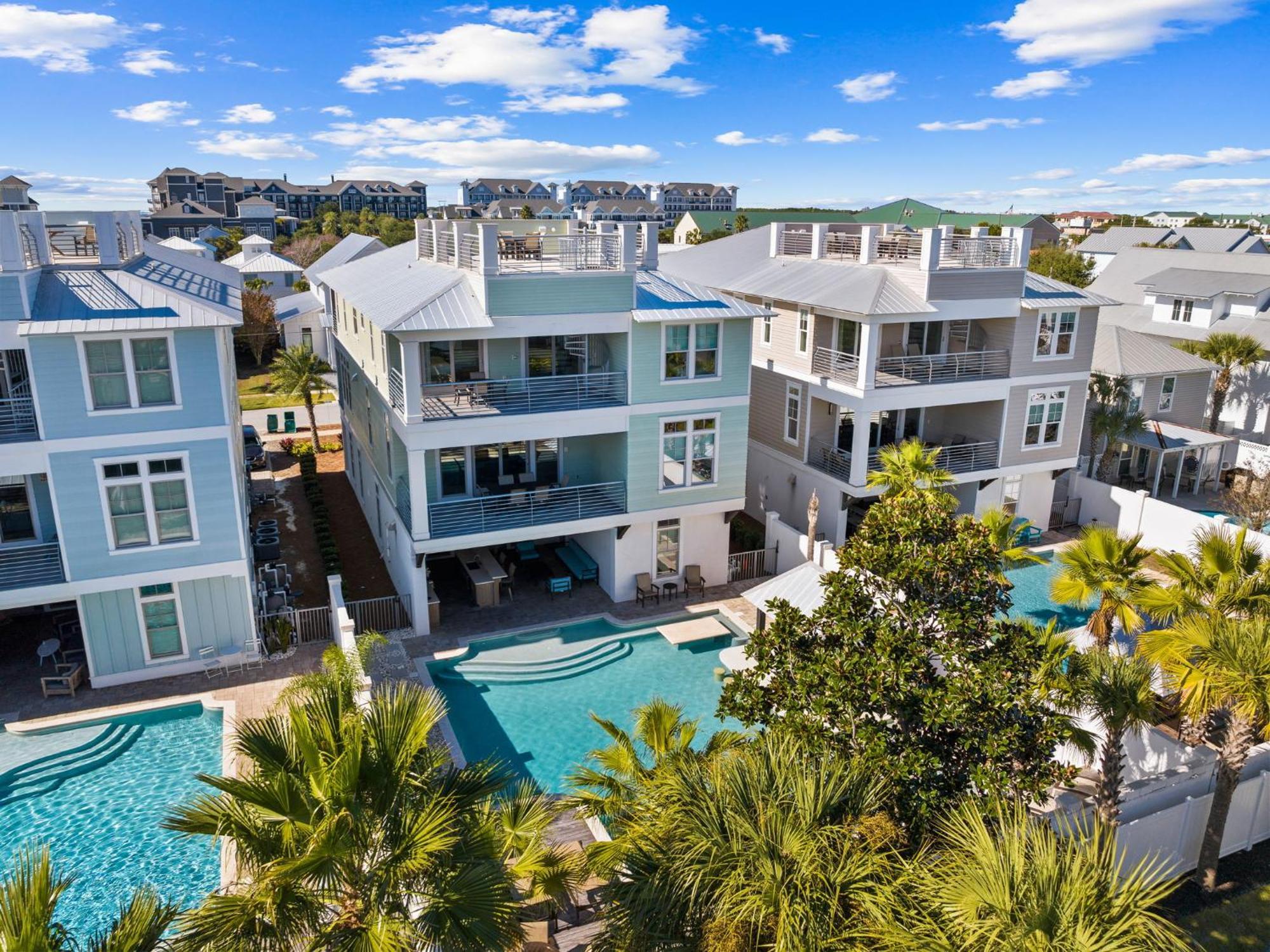 Crystal Del Mar With Private Pool And Gulf Views Destin Kültér fotó